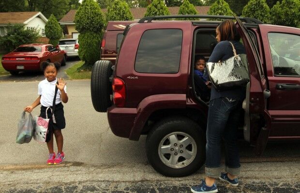 First Day of School at Meadows Elementary in Riverview Gardens School District