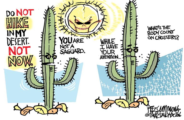 Daily Fitz Cartoon: Really hot