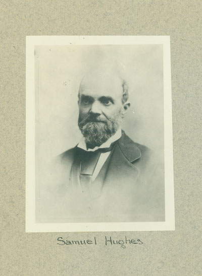 Samuel Hughes: He came in search of health