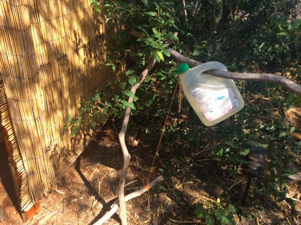 Hand-washing station