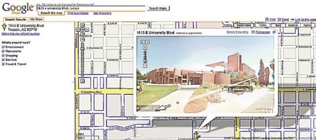Google installs Tucson on the (interactive) map  