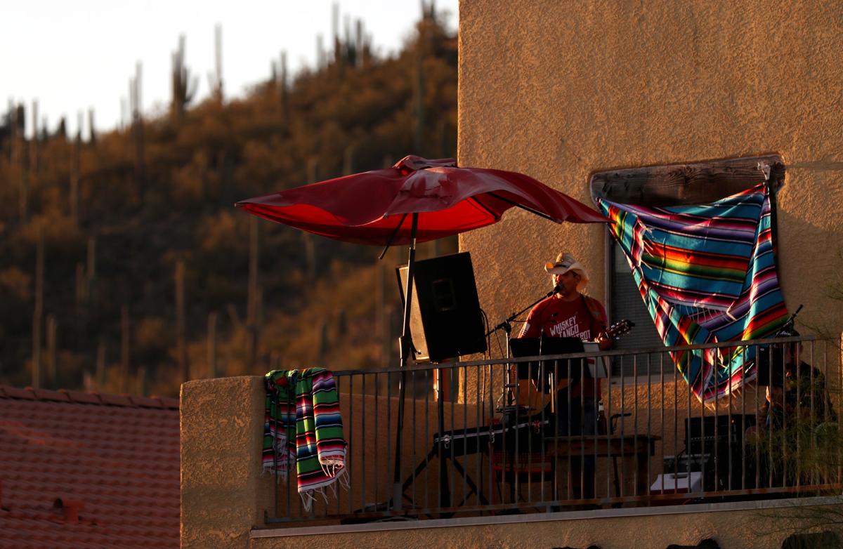 Angel Perez, porch concert, coronavirus