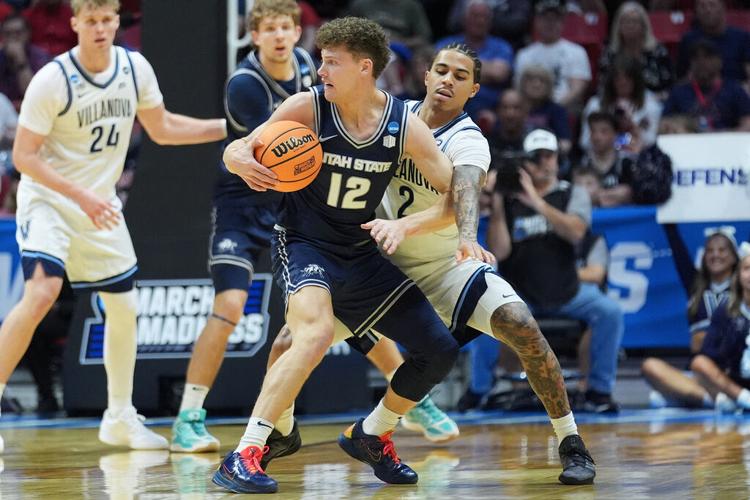 NCAA Utah St Villanova Basketball