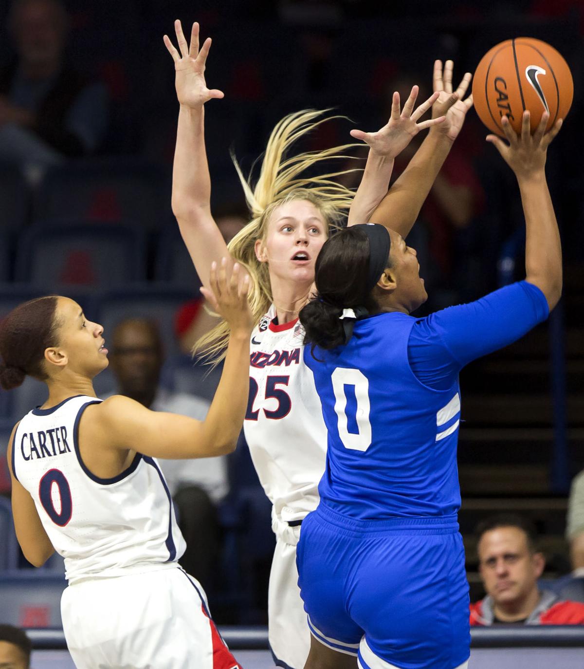 No 18 Arizona Makes History Twice In Runaway Win Over