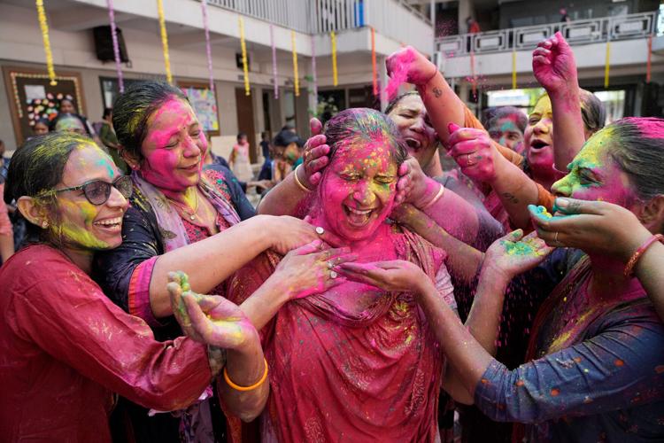 Holi is a celebration of love, color and spring