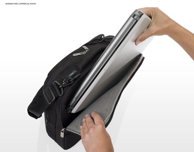 No laptop bags or cases unless ...