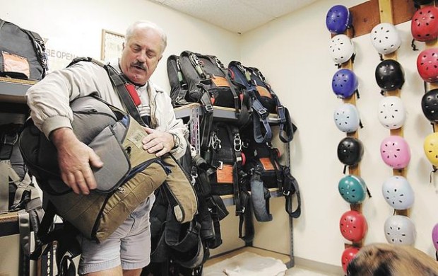 Lots of steps lead to big one in sky diving  