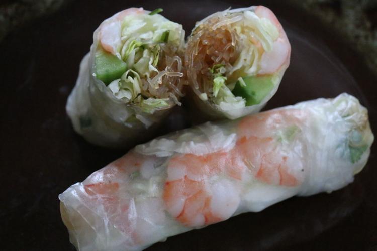 shrimp spring roll sa ing thai