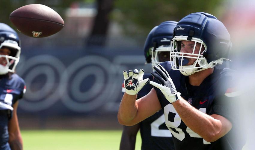 Arizona fall football practice