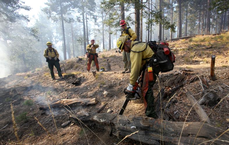 Fire on Mount Bigelow