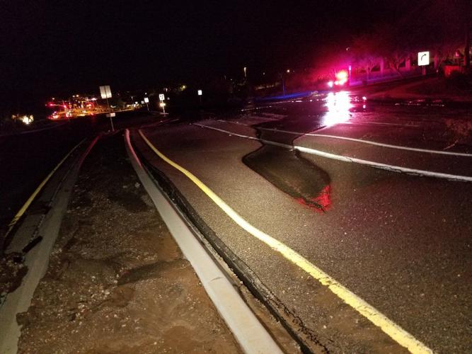 Water main break