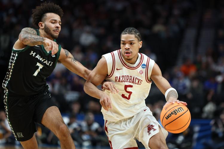 NCAA Hawaii Arkansas Basketball