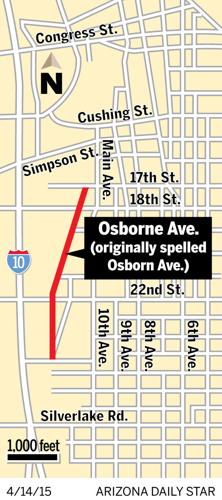Osborne Avenue map