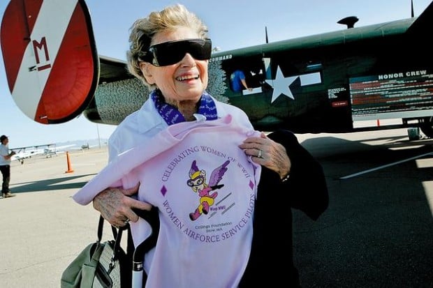 WWII women pilots fly again  