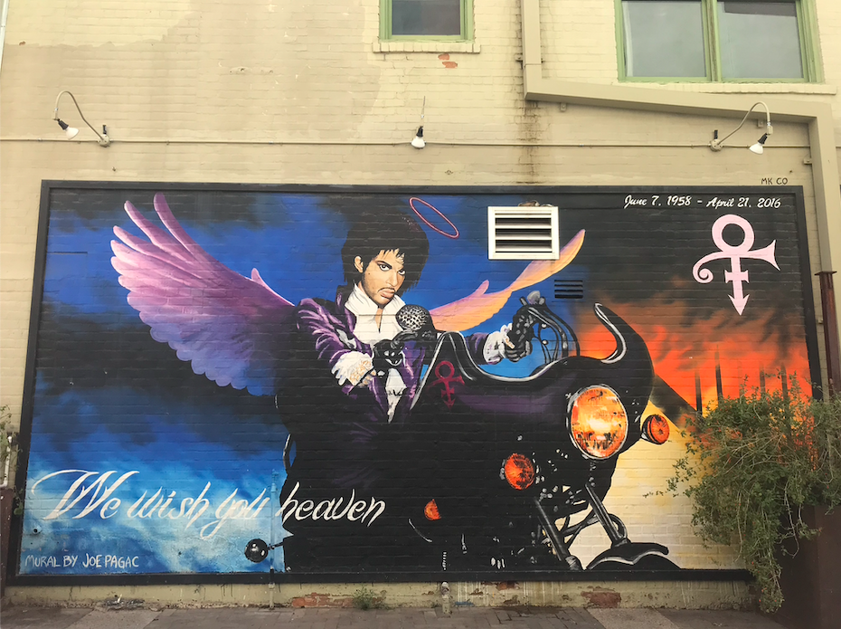 Prince mural