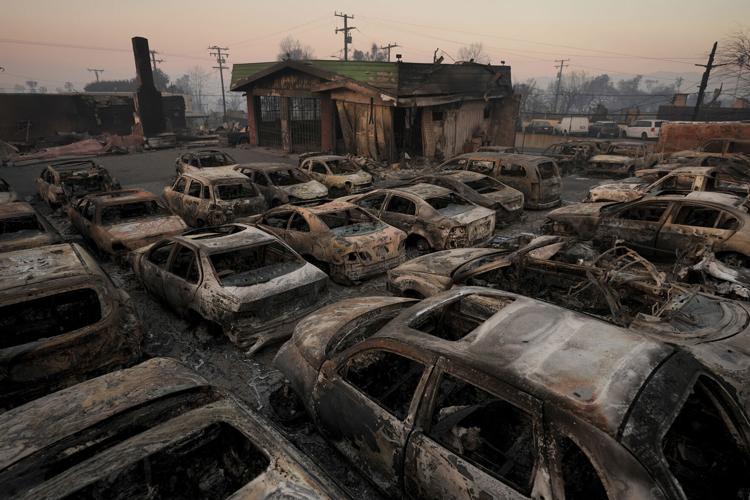 APTOPIX California Wildfires