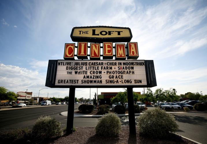 Loft Cinema marquee