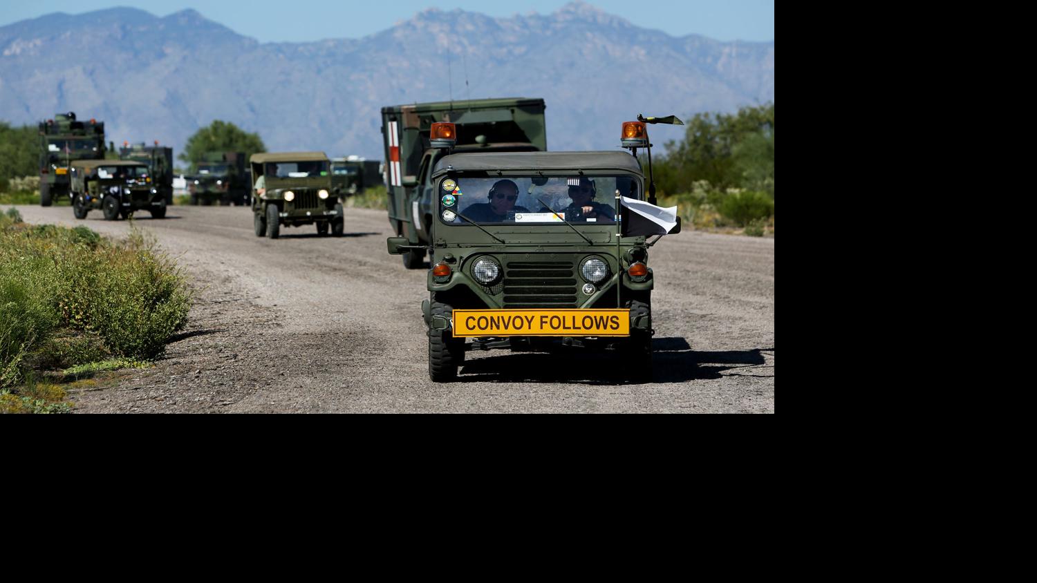 Photos: Historic military convoy