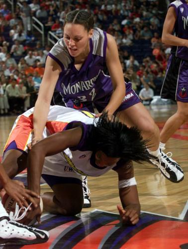 Adia Barnes through the years