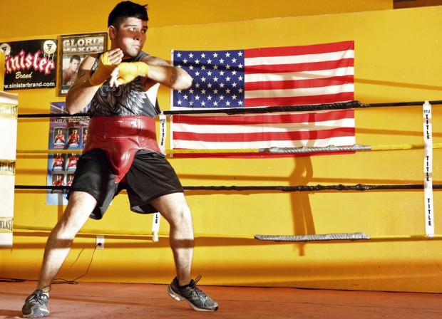 Josh Brodesky: For boxer, the big fight is just staying in US    