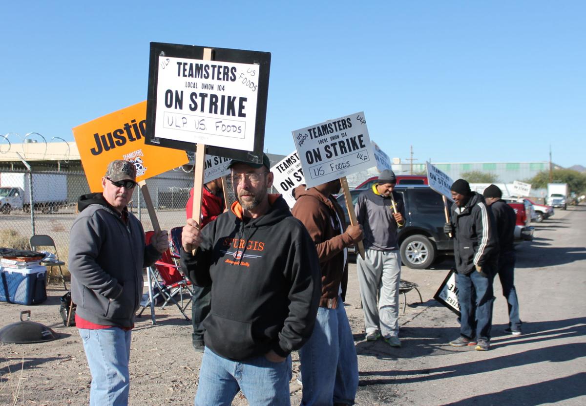 Workers strike against US Foods in Tucson, Phoenix