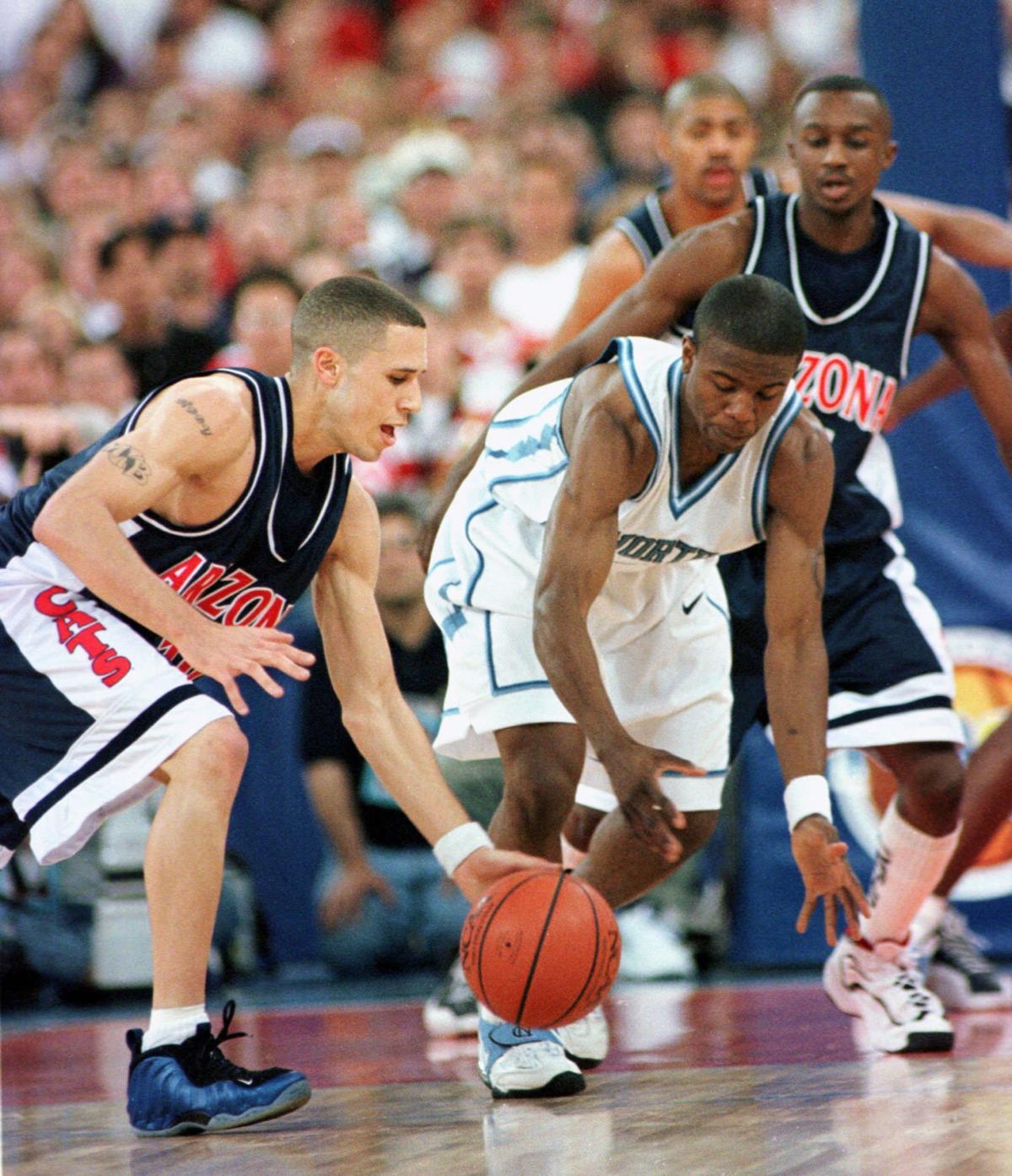 Photos: Arizona vs. North Carolina in 1997 NCAA Final Four ...