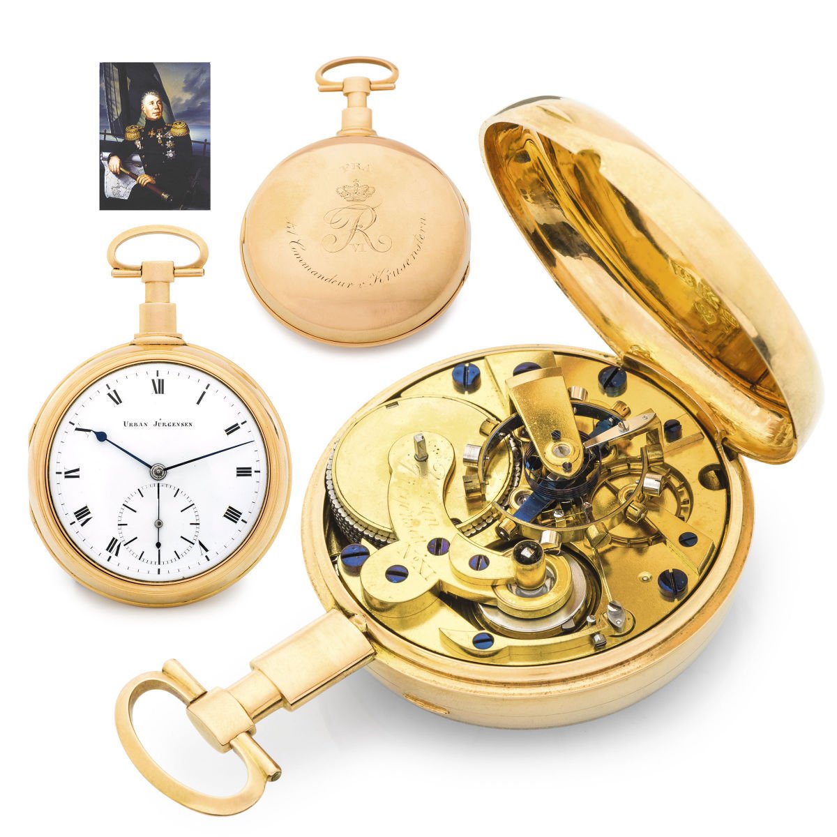 Rare pocket watch sells for 12 times 
