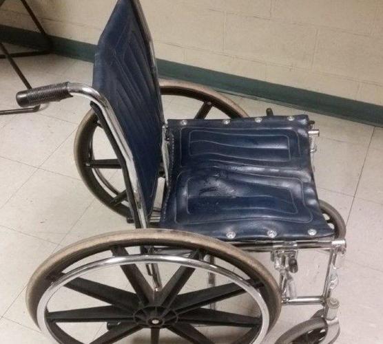 Meth in wheelchair