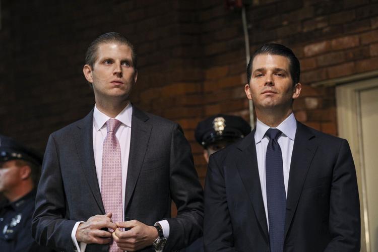 2015: Eric and Donald Trump Jr.
