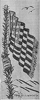 The first U.S. flags to fly over Tucson   