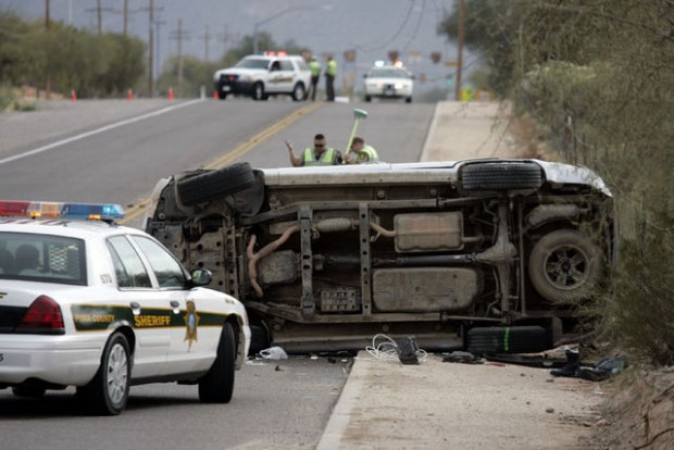 Man In Deadly Rollover Crash NW Of Tucson Identified