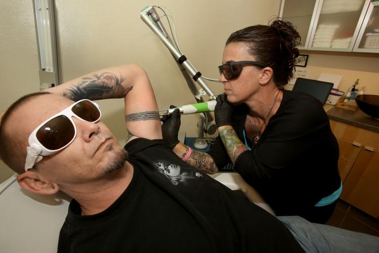 Tucson couple makes their mark on tattoo scene as artist, removal tech