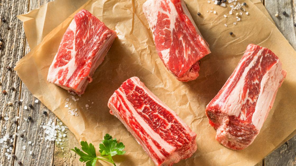 Beef short ribs in a faux mole are easy to make