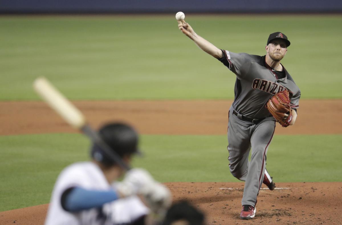 Diamondbacks Marlins Baseball