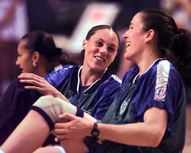 Adia Barnes through the years