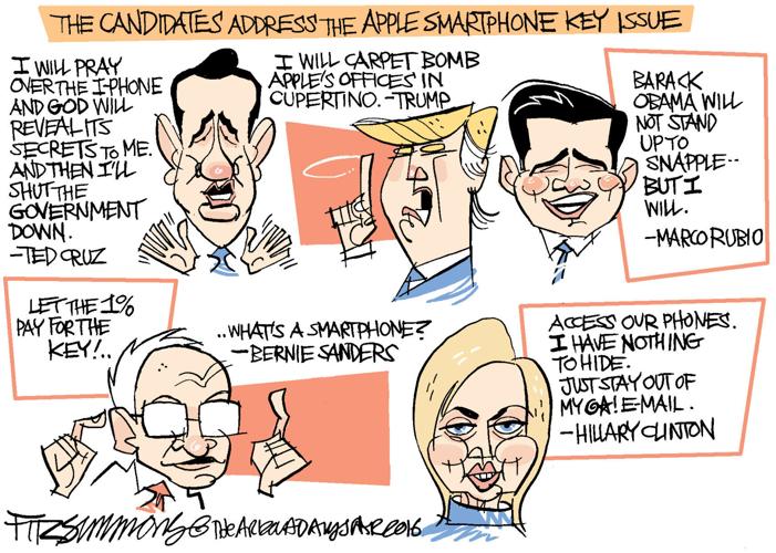 Daily Fitz Cartoon:  Apple