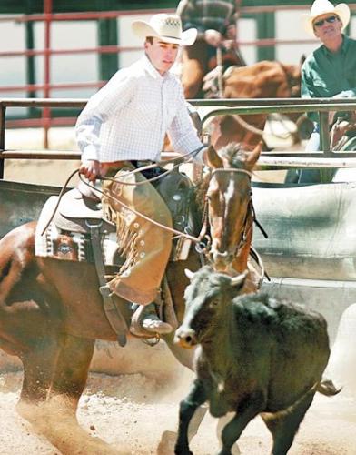 Crazy about horses and showing off  