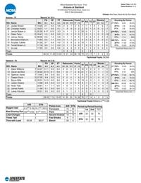 Arizona-Stanford box score