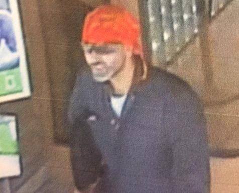 Bank robbery suspect