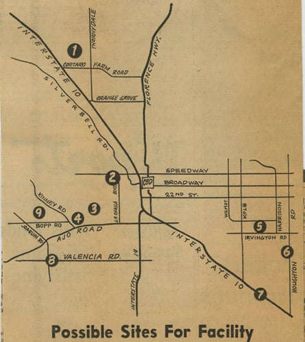 Pima west campus map