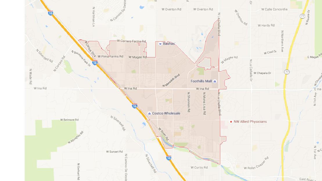 Zip code 85741