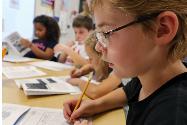 Students are learning in Glen Carbon