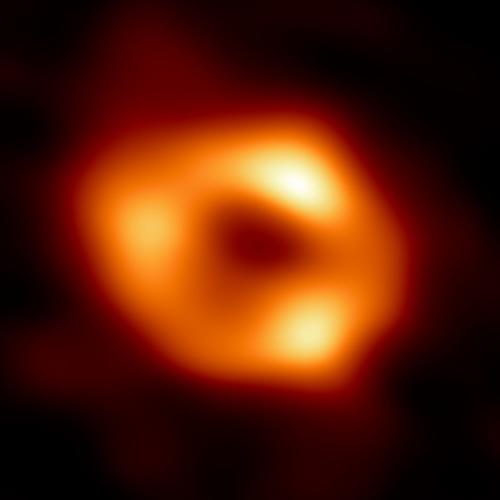 Image of supermassive black hole