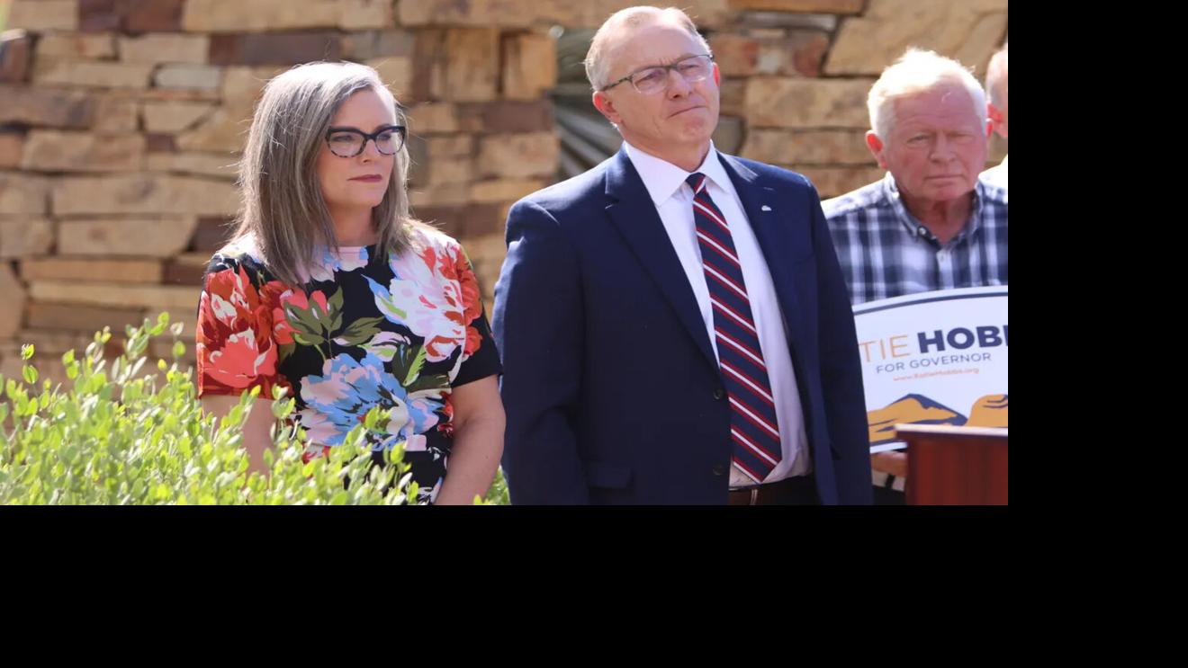 Hobbs officially picks ex-Republican as running mate