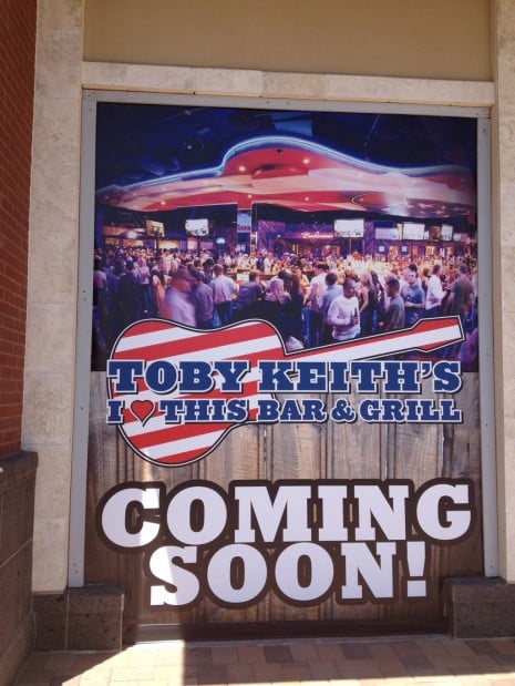 Toby Keith's now open