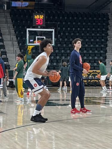 Koa Peat before Arizona-Baylor game