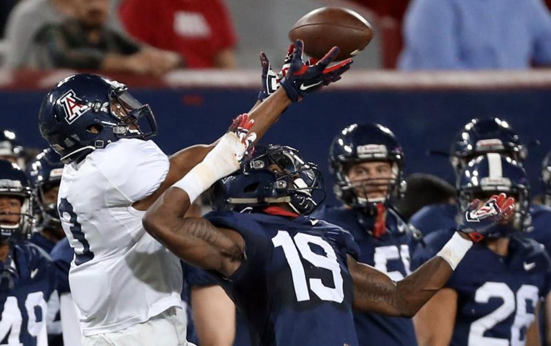 University of Arizona spring open practic