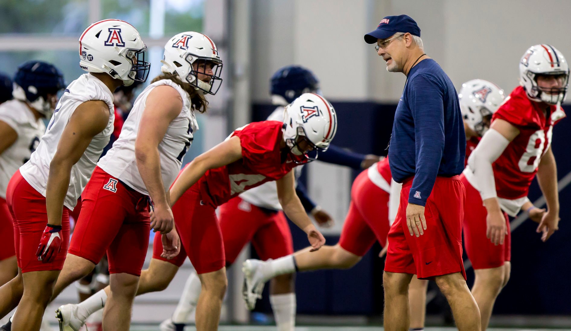 ֱ Football's first spring practice