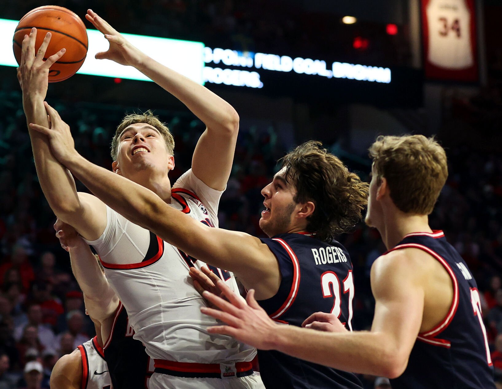 Arizona Basketball: 7-2 Frosh Krivas Brings Int'l Experience