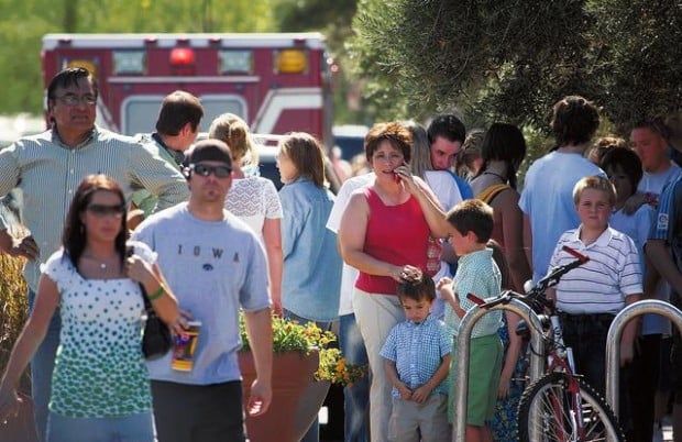 Shooting in Park Place hurts 3, one a bystander  